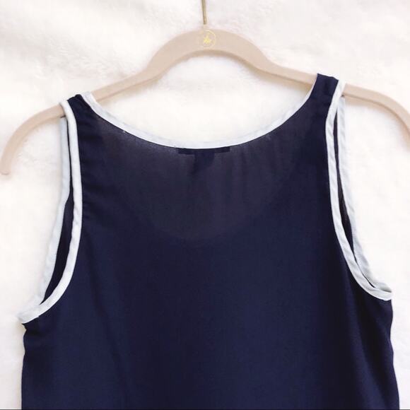 Forever 21 Blue White Tank Top - Picture 3 of 8
